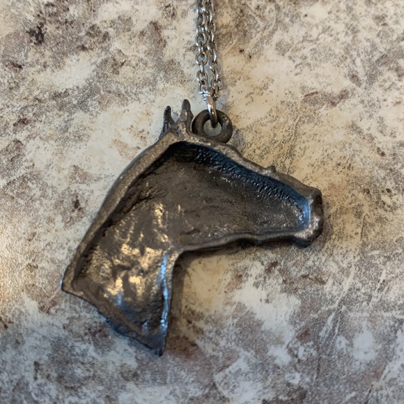 Vintage horse necklace - Picture 5 of 5